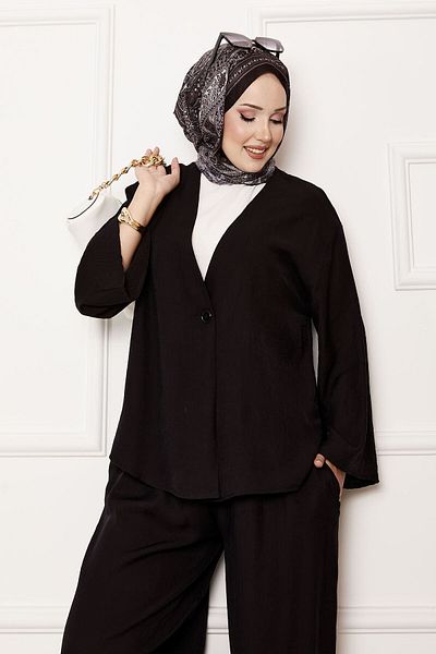 EBRUTESETTÜR One Button Detailed Casual Double Suit