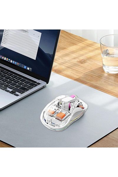 O.L by ODISSEY LIFE Mouse Wireless Transparent ODISSEY LIFE alb