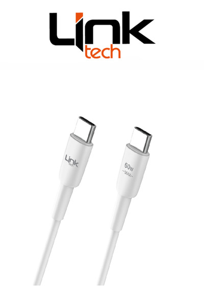 Linktech K604 Safe PD 60W Hızlı Şarj 3A Tip-C Tip-C Şarj Kablosu