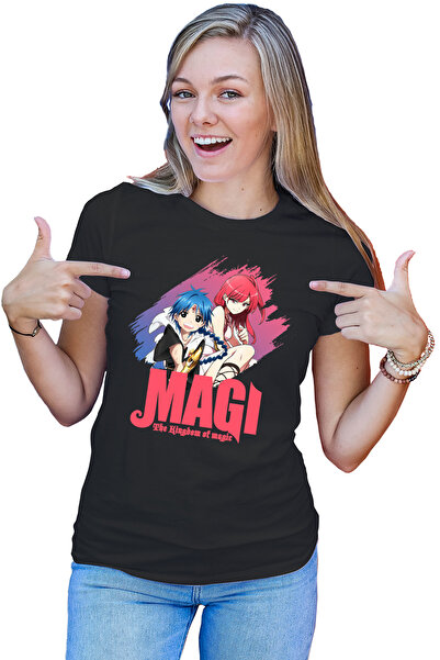 OEM Tricou dama Magi The Labyrinth of Magic Morgiana Alladin Duo Pose