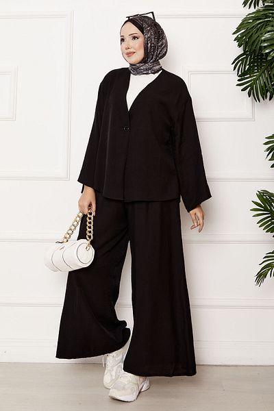 EBRUTESETTÜR One Button Detailed Casual Double Suit