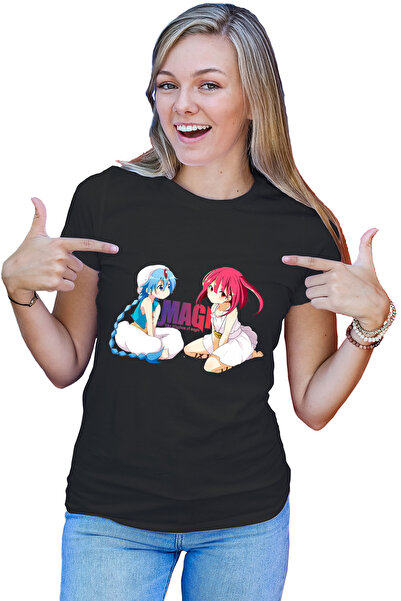 OEM Tricou dama Magi The Labyrinth of Magic Alladin Morgiana Sitting