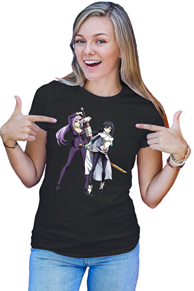 OEM Tricou dama TenSura Slime Shizue Shio Mage Assasin Anime Otaku