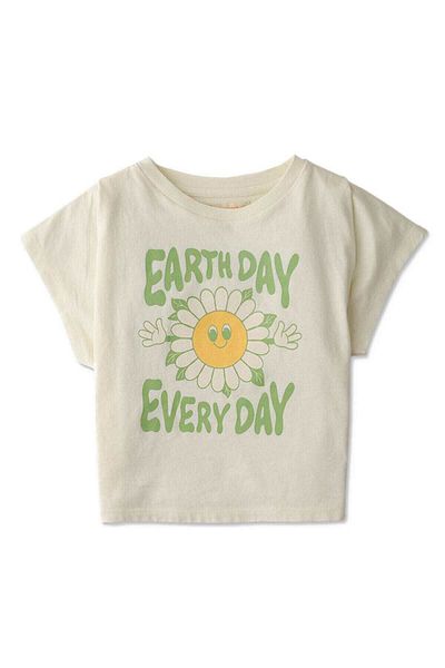 Gingersnaps Girls' T-Shirt with Floral Print