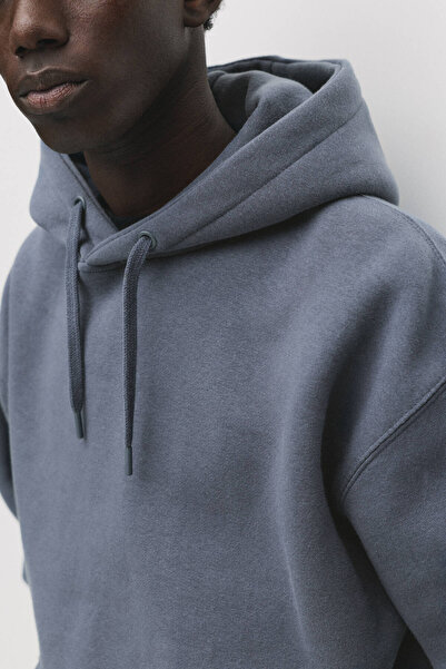 Pull & Bear Basic kapüşonlu sweatshirt