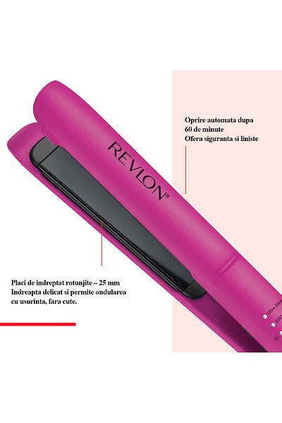 Revlon Easy Heat RVST2217E hair straightener, ceramic tourmaline technology