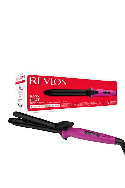 Revlon Easy Heat RVIR1196E hair curler, 25 mm diameter barrel