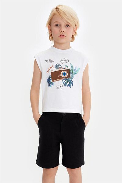 Nebbati Boy Black Shorts