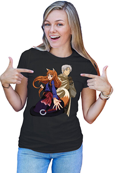 OEM Tricou dama Spice And Wolf Holo Valentines Day Anime
