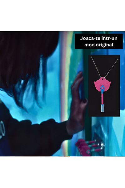 Lulu's Prints Key chain set, Hide and Seek, circle, inspired by Squid Game 3, plastic, 3D printed