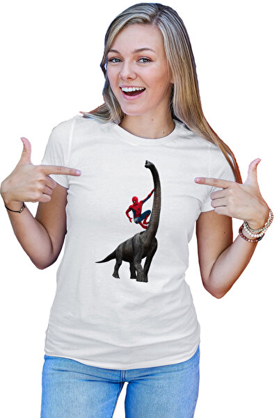 OEM Tricou dama Jurassic Park Dinossaurs Spiderman Avangers