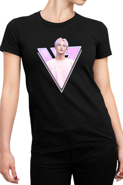 OEM Γυναικείο T-shirt Seventeen JEONGHAN Baby Idol Music Debut