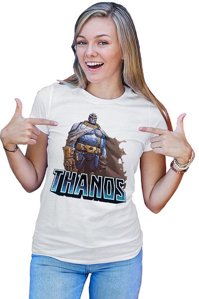 OEM Tricou dama Thanos Cape Supervillian Bad Marvel Dessert