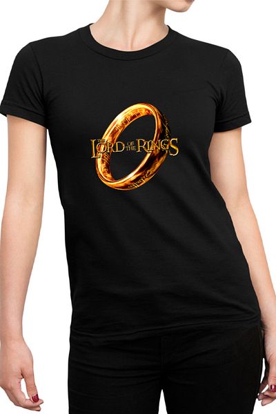 OEM Tricou dama Lord of the Rings Logo Action Legend Hobbit Elf
