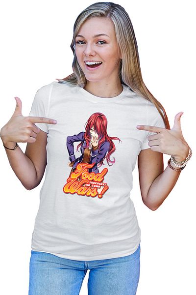 OEM Tricou dama Food Wars Kobayashi Rindou School Uniform