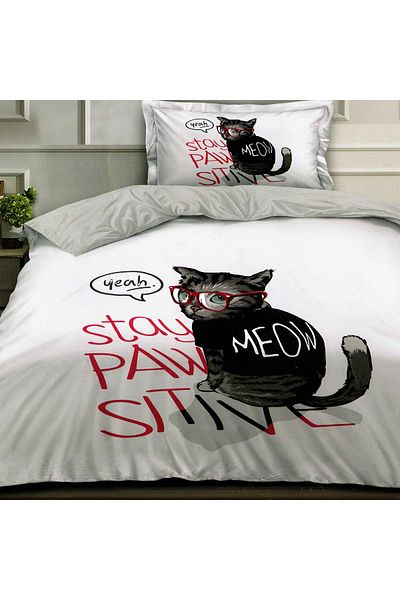 Pucioasa Finet 3D Single Bed Linen (F1P48)
