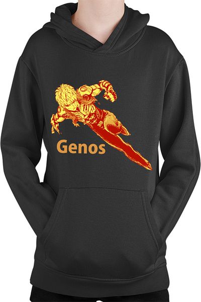 OEM One-Punch Man Genos Robot Android Super Powers Kids Hoodie