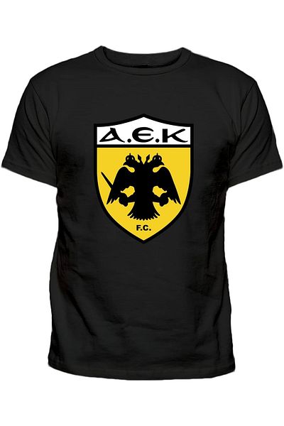 Efendioğlu Design AEK Atena F.C. tricou din bumbac imprimat
