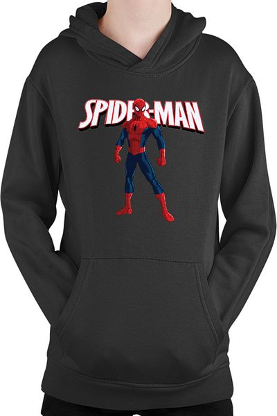 OEM Kids' Spiderman Logo Ultimate Game Superhero Costume Hoodie