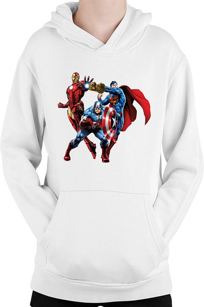 OEM Children's sweatshirt Thanos Gauntlet Mach Marvel Superman Ironman