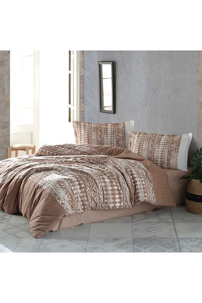 Pucioasa Ranforce Clasy King Size Bed Linen (Coza V1)