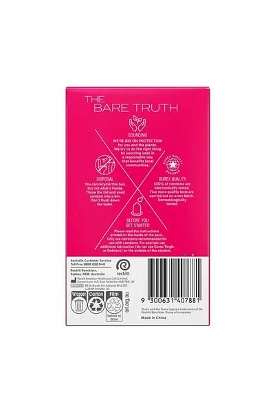 Durex Pleasure Me Condoms 30 Pack