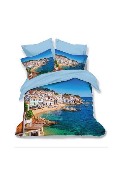 Pucioasa Finet 3D Bed Linen - 6 Pieces (Fn3D36)