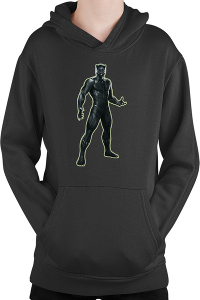 OEM Παιδικό φούτερ Black Panther Wakanda Kingdom Stan Marvel