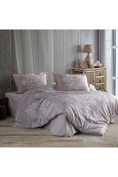 Pucioasa Ranforce Clasy King Size Bed Linen (Rute)