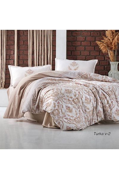 Pucioasa Ranforce Clasy King Size Bed Linen (Turka V2)