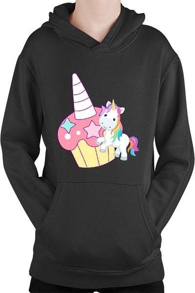 OEM Hanorac copii Unicorn Squad Muffin Colorful Luck