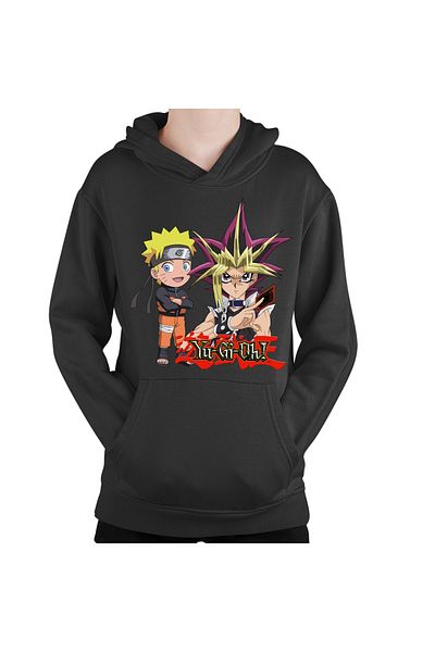 OEM Hanorac copii Yu Gi Oh Mutou Naruto Shippuden Boruto Kage