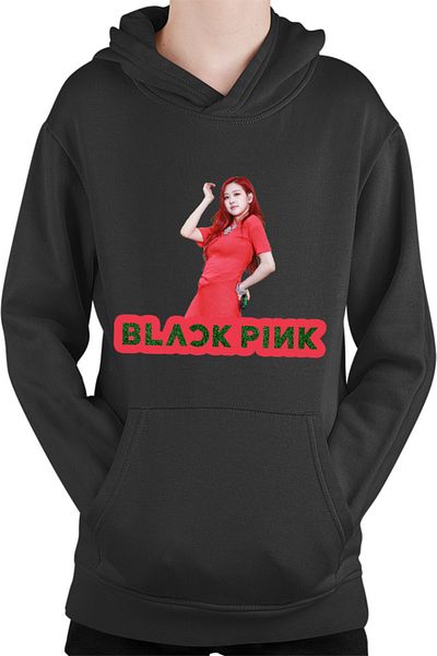 OEM Blackpink Rose Beauty Korea Concert Album Kids Hoodie