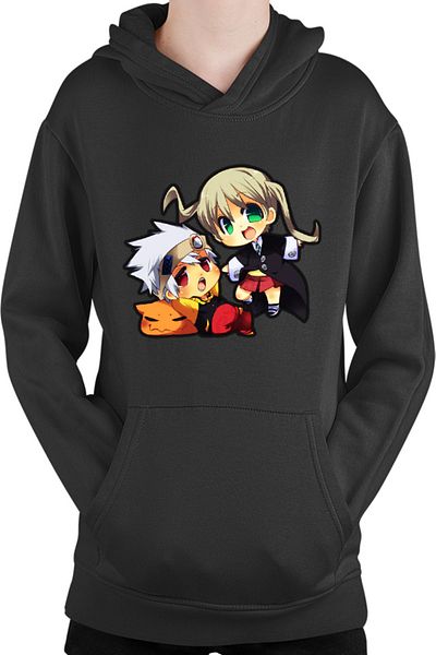 OEM Kids Hoodie Soul Eater Soul Maka Chibi Fight Action Trap