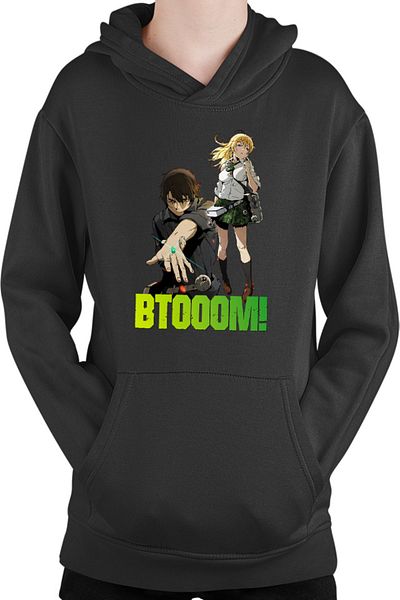 OEM Hanorac copii Btooom! Sakamoto Ryouta Himiko Team Junya Inoue Combat Arms