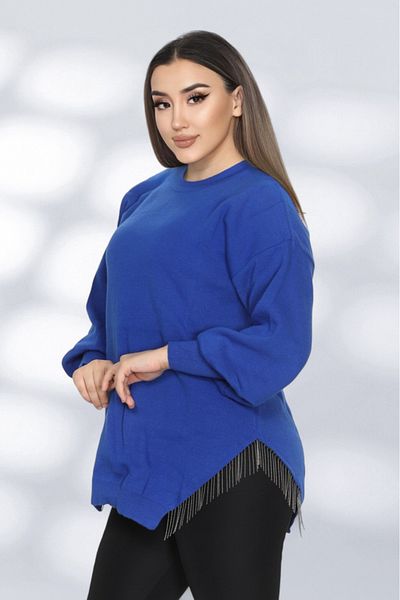 LocaMz سترة تريكو نصف سلسلة ساكس
