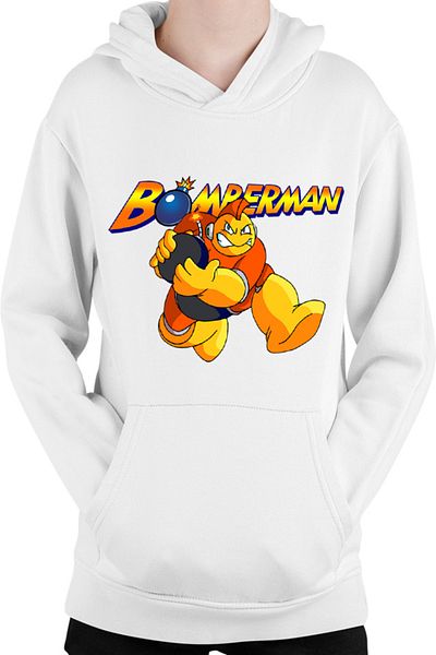 OEM Hanorac copii Bomberman Run Bomb Logo Action