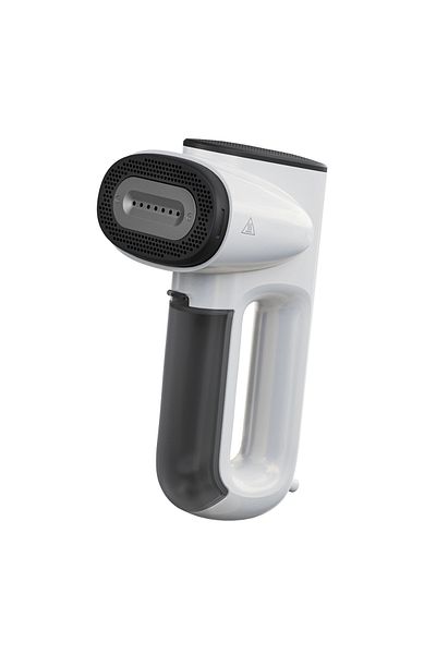 Tradeo Portable Handheld Garment Steamer Iron, 95ml Removable Water Tank, Vacuum Suction Technology, White
