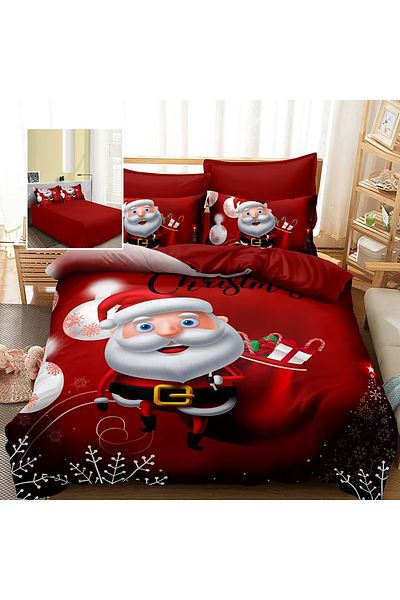 Pucioasa Finet 3D Bed Linen 6 Pieces Christmas F-Xmas68