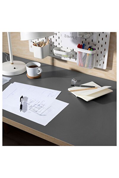 IKEA çalışma masası, gri, 140x60 cm