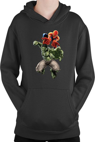 OEM Hulk Spiderman Incredible MacBook Pro Carol Fist Kids Sweatshirt