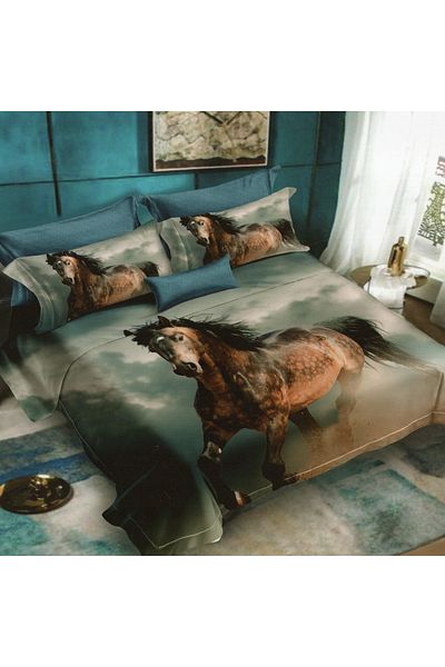 Pucioasa Finet 3D Bed Linen - 6 Pieces (Fn3D41)
