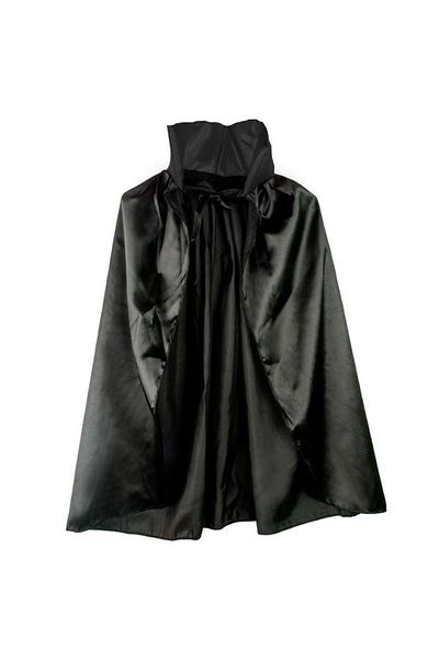 CONAHOME Black Colored Collar Halloween Cloak 90 cm