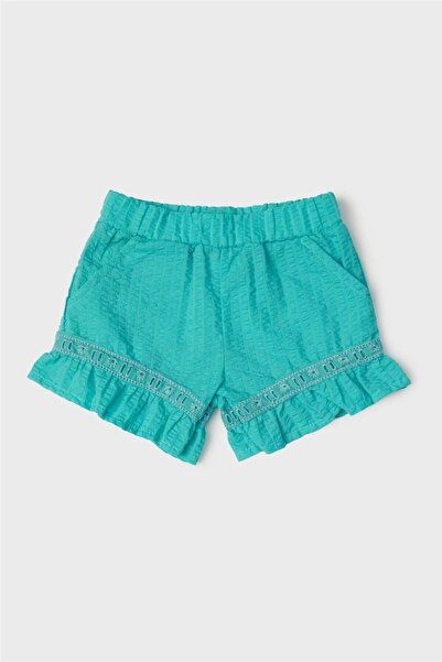 Layette Baby Girl Blue Shorts
