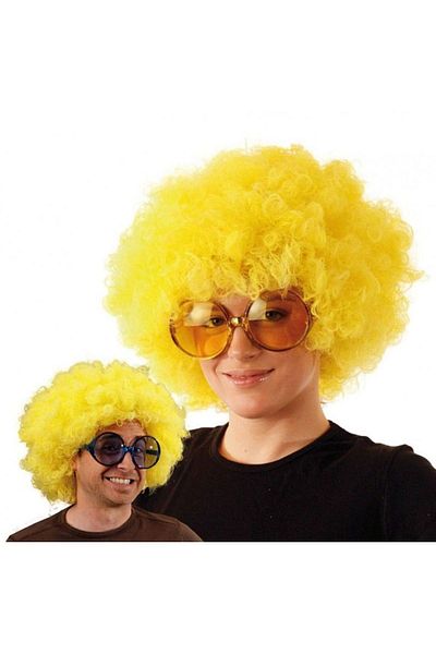 CONAHOME Blonde Color Curly Afro Bonus Wig