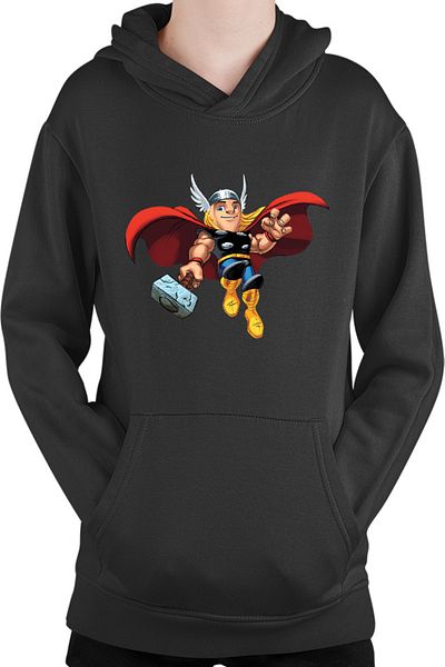 OEM Thor Fly Hammer Arrogant Midgard God Walt Disney Children's Hoodie
