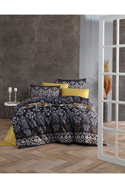 Pucioasa Lenjerie De Pat Satin Clasy King Size (Leros)