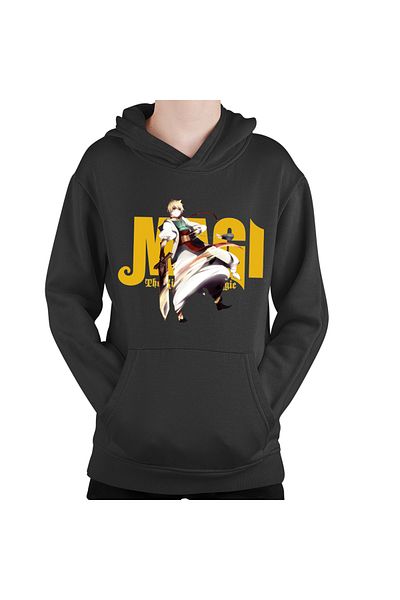OEM Children's hoodie Magi The Labyrinth of Magic Alibaba Fire Stroke