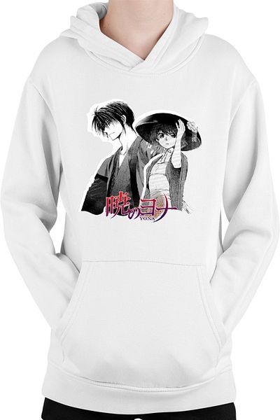 OEM Hanorac copii Yona of the Dawn Couple Manga Yukata Hat Monochrome