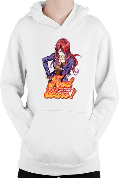 OEM Children's hoodie Food Wars Kobayashi Rindou School Uniform